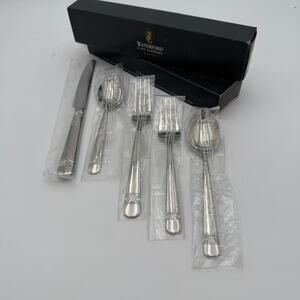 Waterford Wicklow Flatware 18/10 5 Pc Place Setting NIB